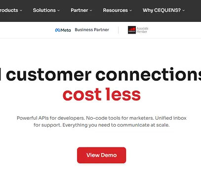 Cequens - Websites project by Sofject